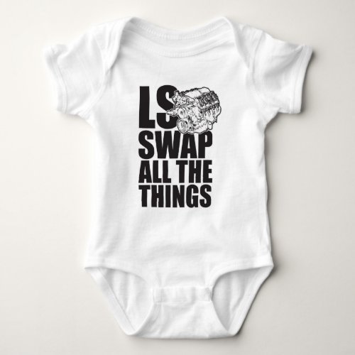 LS All The Things Baby Bodysuit