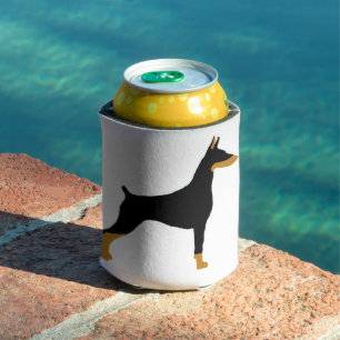 LS Doberman Pinscher cololr silo Can Cooler