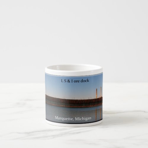 LSI Ore Dock Marquette espresso mug