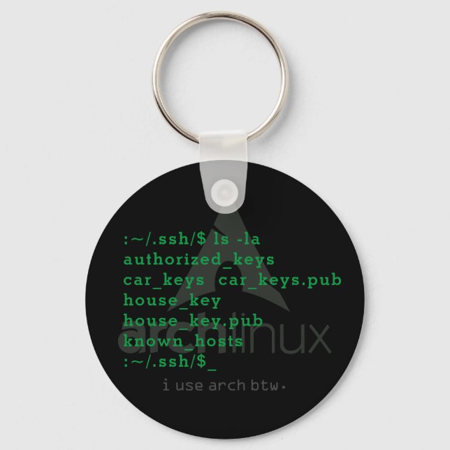 $ ls ~/.ssh keychain (Front)