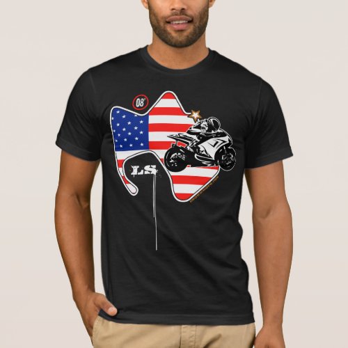 LS USA 08 crisp for dark Ts T_Shirt
