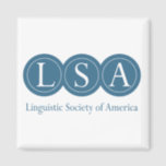 LSA Logo Magnet<br><div class="desc">Affix this magnet to your fridge,  your dry-erase board,  or,  well,  anything else with metal.</div>