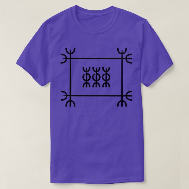 Lsabrjtur or Lock Breaker Icelandic staves viking  T-Shirt (Design Front)