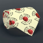 L'Shana Tovah... (Happy Jewish New Year) Tie<br><div class="desc">Translation of the Hebrew text: "For a good year, may you be inscribed and sealed, immediately, for a good life and for peace." Jewish Expressions offers a shopping experience as you will not find anywhere else. Welcome to our store. Tell your friends about us and send them our link: http://www.zazzle.com/YehudisL?rf=238549869542096443*...</div>