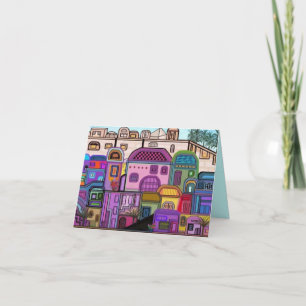 L'Shanah Tovah Jerusalem Tapestry Card