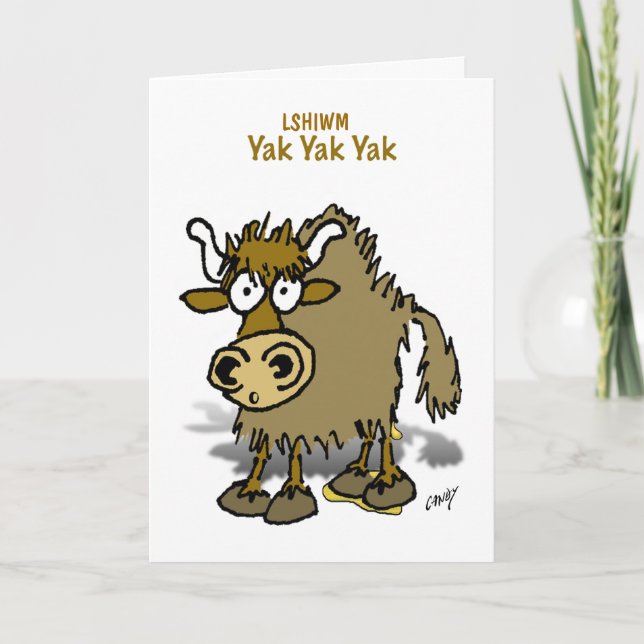 LSHIWM Yak Card (Front)
