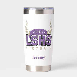 LSHS Vikings Football Insulated Tumbler