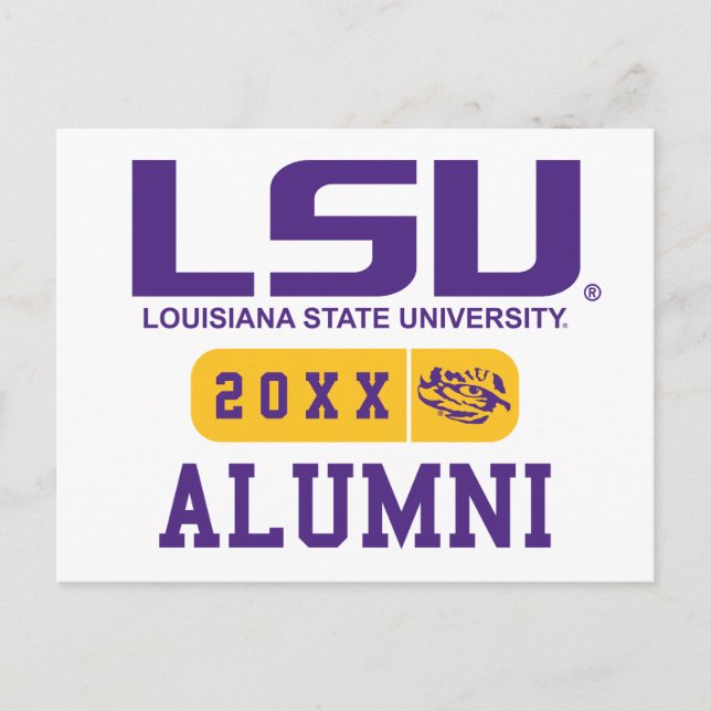 LSU | Alumni Postcard (Front)
