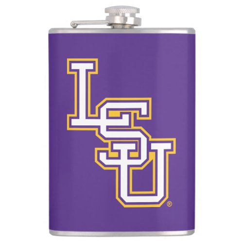 LSU  Baseball Flask