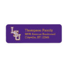 Louisiana State University | Tiger Eye Label | Zazzle.com