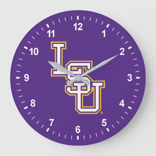 LSU  Baseball Large Clock