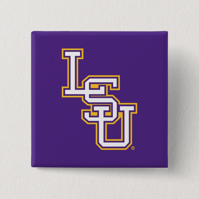 LSU | Baseball Pinback Button (Front)