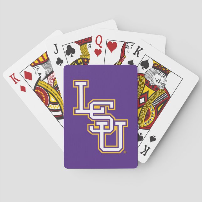 LSU | Baseball Poker Cards (Back)