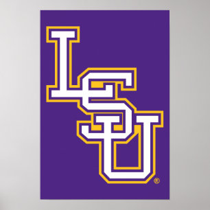 LSU   Baseball Poster