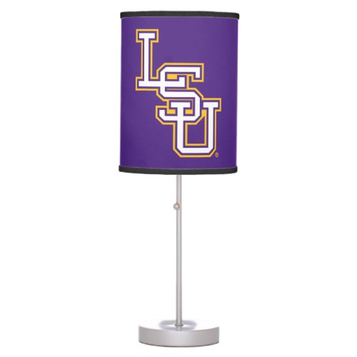 LSU  Baseball Table Lamp