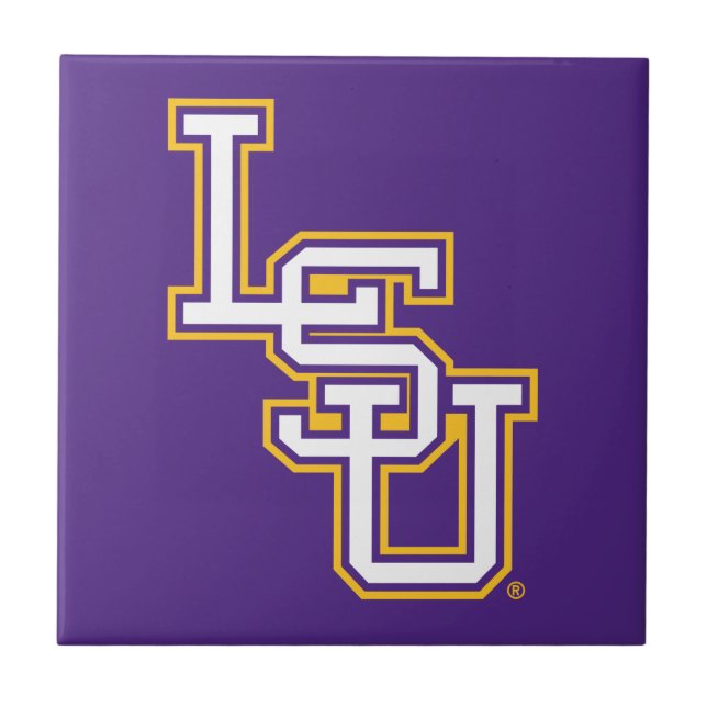 LSU | Baseball Tile (Front)