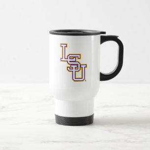 LSU   Baseball Travel Mug