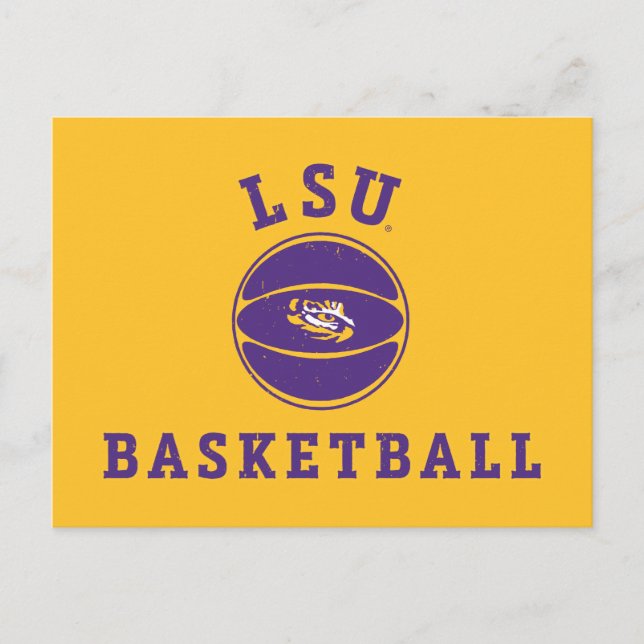 LSU Basketball | Louisiana State 4 Postcard (Front)