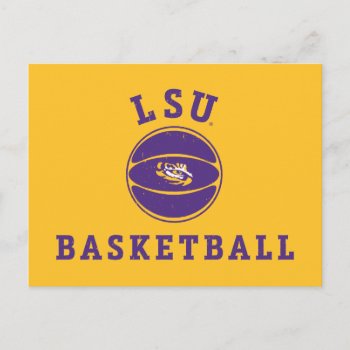 Lsu Basketball | Louisiana State 4 Postcard by lsufanmerch at Zazzle