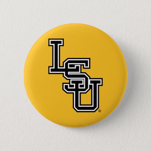 LSU Block Logo Pinback Button