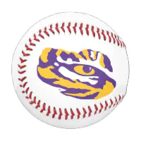 LSU Decal Tigers Baseball 4