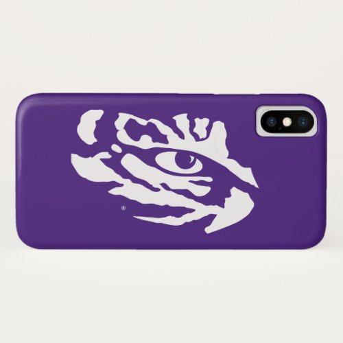 LSU  Eye Of The Tiger iPhone X Case