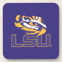 LSU Eye of the Tiger Drink Coaster