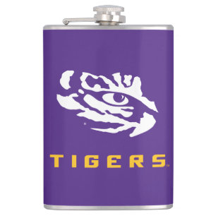 LSU   Eye Of The Tiger Flask