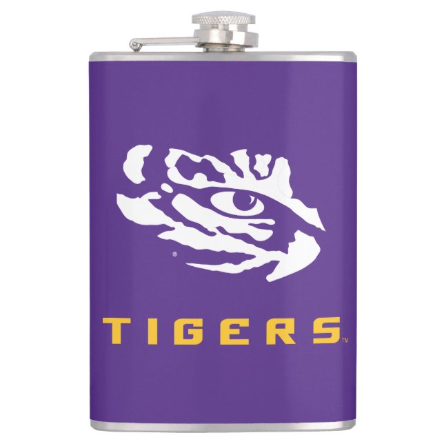 LSU | Eye Of The Tiger Flask (Front)