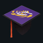 LSU Eye of the Tiger Graduation Cap Topper<br><div class="desc">Get your official Louisiana State University gear here! Personalize your own LSU merchandise on Zazzle.com! Represent your school spirit by customizing these products with your Class Year, name, club, or sport. This Louisiana State gear makes a great gift for graduating seniors, new students, or alumni looking to show off their...</div>