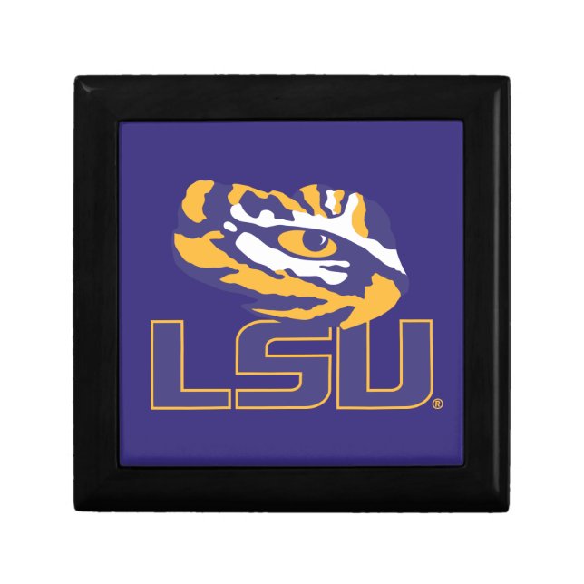 LSU Eye of the Tiger Keepsake Box (Front)