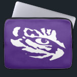 LSU | Eye Of The Tiger Laptop Sleeve<br><div class="desc">Get your official Louisiana State University gear here! Personalize your own LSU merchandise on Zazzle.com! Represent your school spirit by customizing these products with your Class Year name club or sport. This LSU gear makes a great gift for graduating seniors new students or alumni looking to show off their Tiger...</div>
