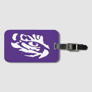 LSU   Eye Of The Tiger Luggage Tag