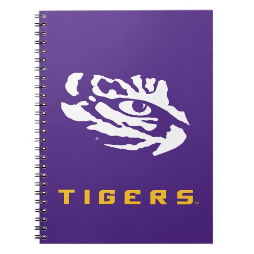 LSU  Eye Of The Tiger Notebook