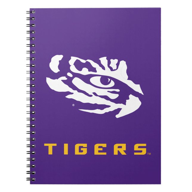 LSU | Eye Of The Tiger Notebook (Front)