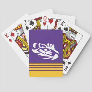 LSU   Eye Of The Tiger Poker Cards