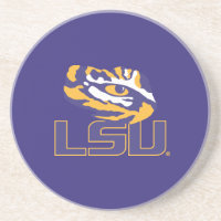 LSU Eye of the Tiger Sandstone Coaster