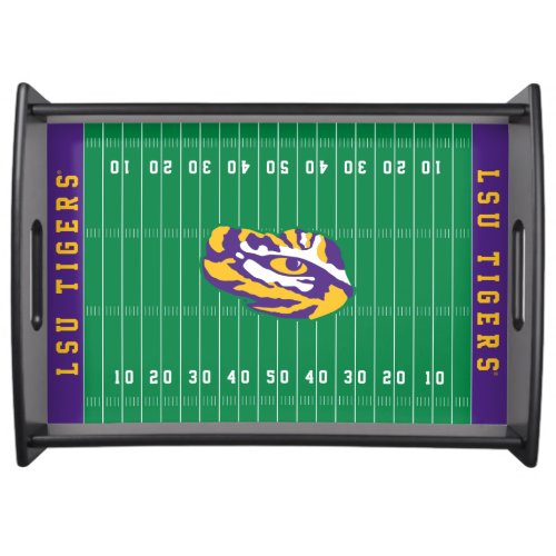 LSU Eye of the Tiger Serving Tray