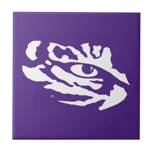 LSU | Eye Of The Tiger Tile (Front)