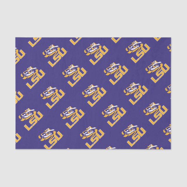 LSU Eye of the Tiger Tissue Paper (Front)