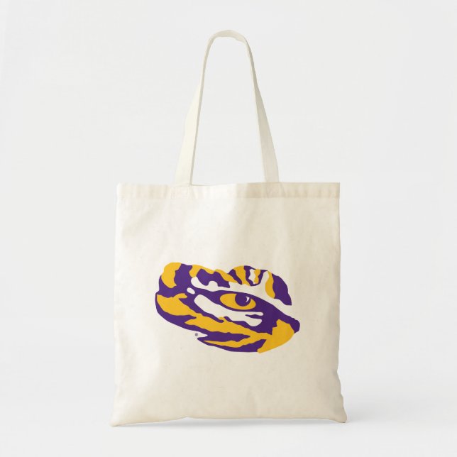 LSU | Eye Of The Tiger Tote Bag (Front)