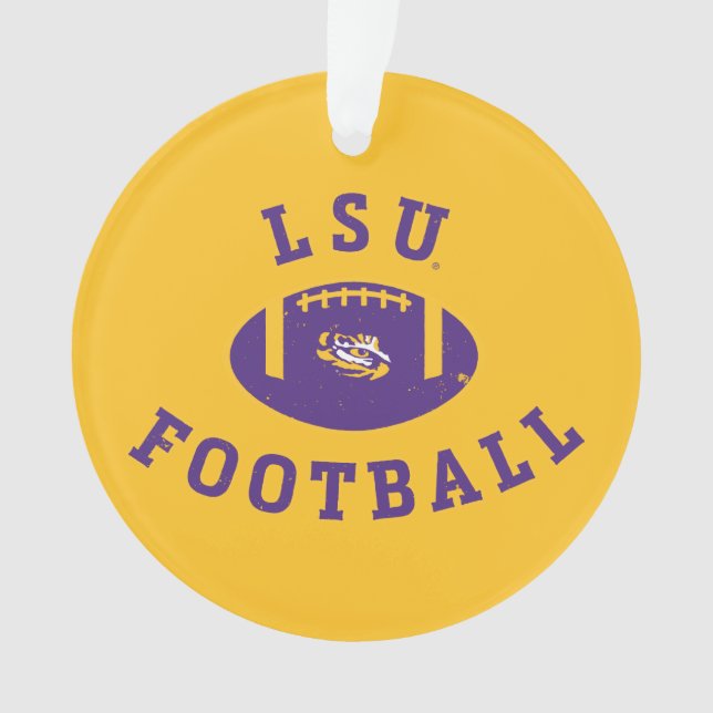 LSU Football | Louisiana State 4 Ornament (Front)