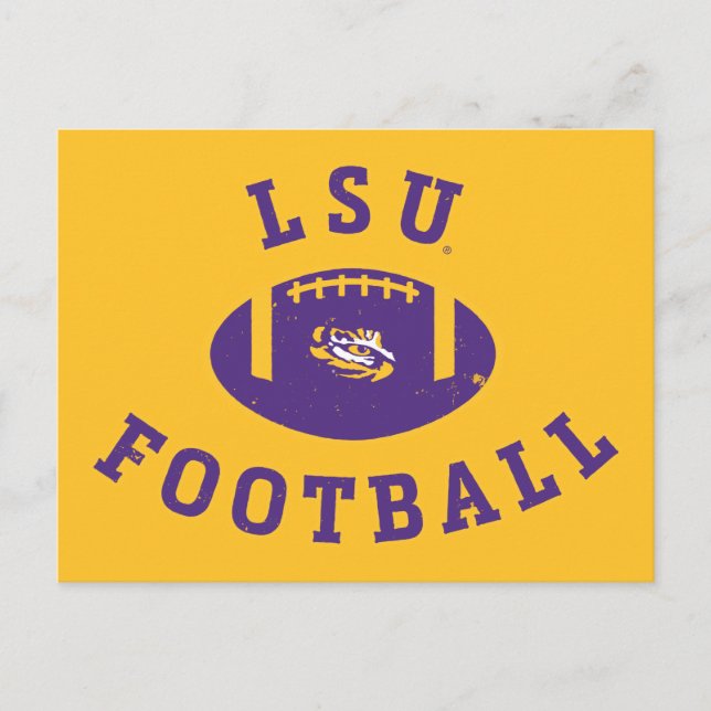 LSU Football | Louisiana State 4 Postcard (Front)