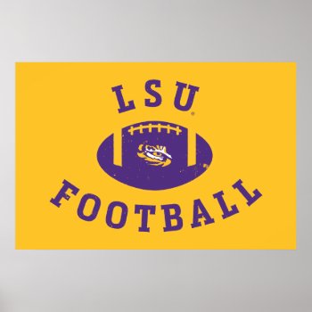 Lsu Football | Louisiana State 4 Poster by lsufanmerch at Zazzle