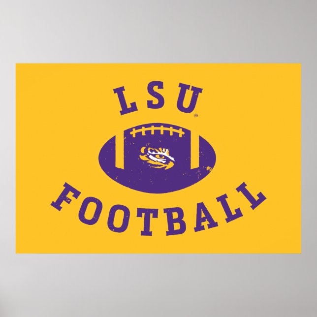 LSU Football | Louisiana State 4 Poster (Front)