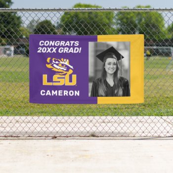 Lsu Graduate Banner by lsutigers at Zazzle