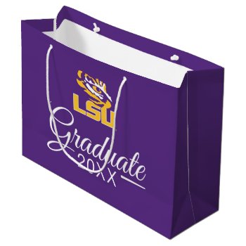 Lsu Graduate Large Gift Bag by lsutigers at Zazzle