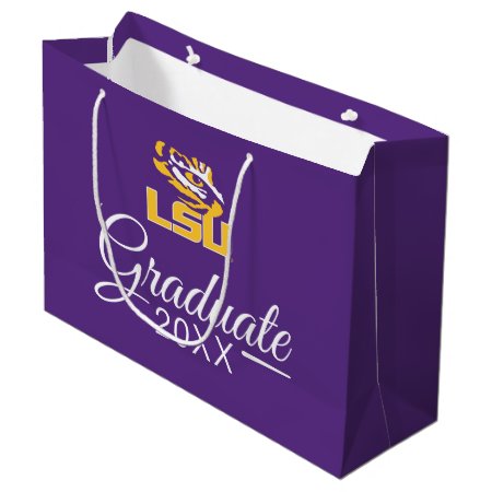 Lsu Graduate Large Gift Bag