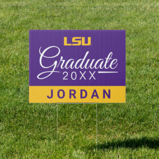 LSU Graduate Sign