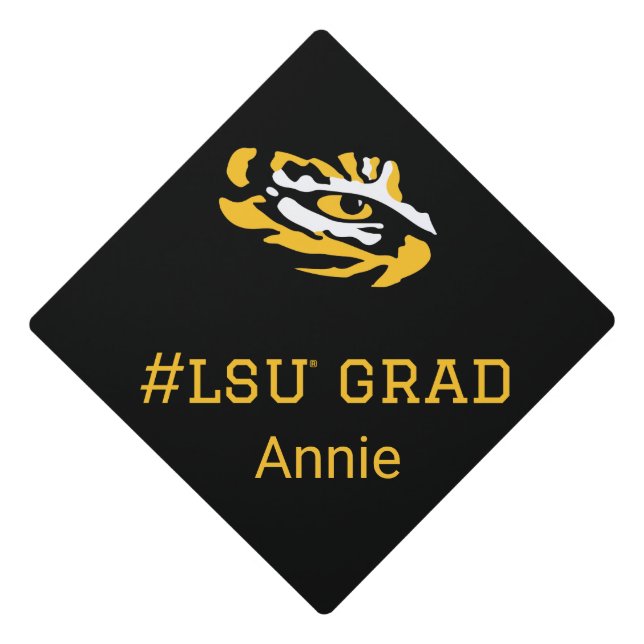 LSU Graudation Custom Tassel Topper (Front)